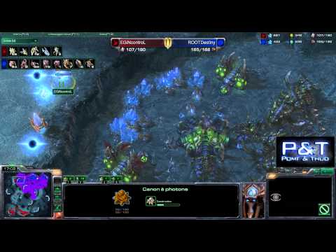 (HD353) EGiNcontroL vs Destiny- PvZ - Starcraft 2 Replay [FR]