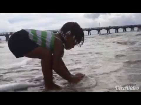 Janiyah & Daddy  - Just Us at beach