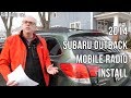 2014 Subaru Outback Mobile Radio Install Ham Radio Q A