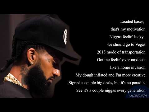Nipsey Hussle - Loaded Bases (feat. CeeLo Green)