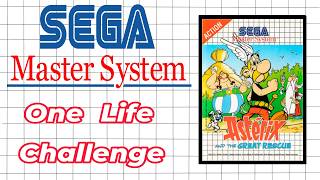 Master System One Life Challenge Asterix and the Great Rescue