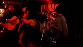 preview picture of video 'BIG SANDY at the Palomino in Calgary my crazy wife jumps on  stage'
