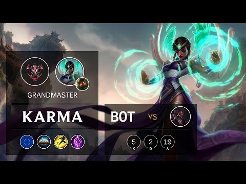 Karma Bot vs Lucian - EUW Grandmaster Patch 9.19