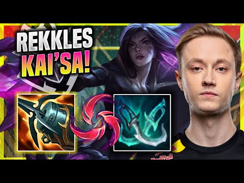 REKKLES CHILLING WITH KAI'SA! - G2 Rekkles Plays Kai'sa ADC vs Tristana! | Season 11