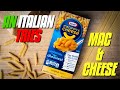 An Italian Tries American Mac Cheese Kraft Macaroni And Cheese