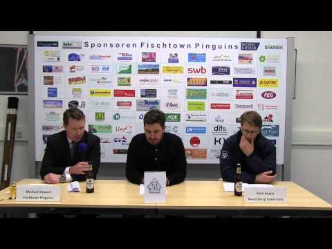 Pressekonferenz Fischtown Pinguins vs. Ravensburg Towerstars 4:2 am 07.02.2014