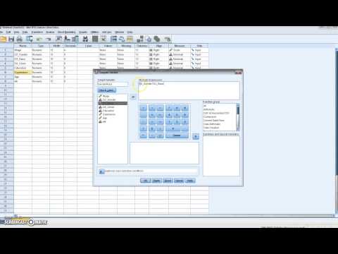 Using Qualitative and Interaction Variables in a Regression in SPSS
