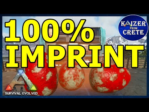 How to get 100% imprint with 1 care! For all dinos! - Server Settings - ARK: Survival Evolved