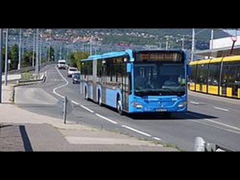 Budapest,106.-os busz(Római úti ltp.-Árpád híd M)