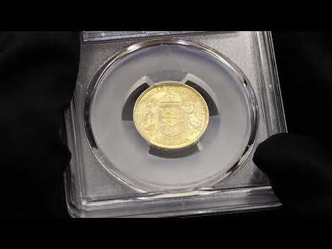 Lot 196 Hungary 20 Korona 1914 KB Bosnian Arms NGC MS64 Top Pop