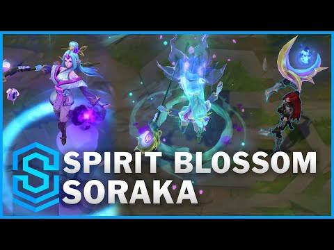 Spirit Blossom Soraka Skin Spotlight - Pre-Release - League of Legends