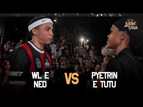 WL E NEO X TUTU E PYETRIN - SEMI FINAL - BATALHA DO COLISEU - EDIÇÃO DE DUPLAS #239