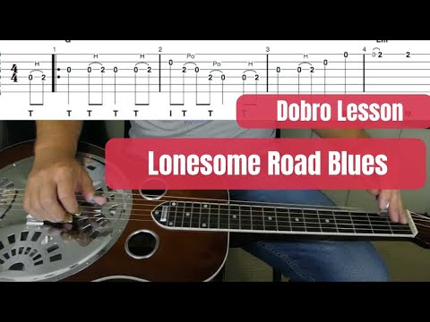 Dobro Lesson Preview | Lonesome Road Blues | Open G Tuning