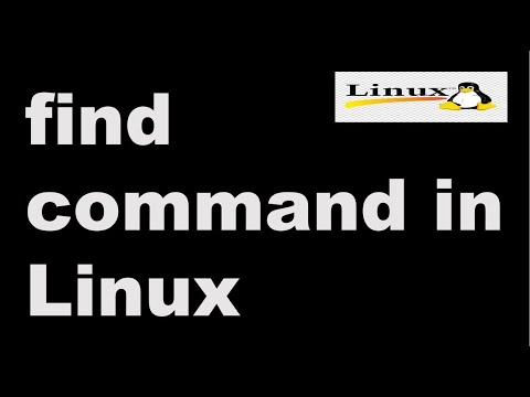 Find Command In Linux Linux Tutorial Linux Command Interview Question
