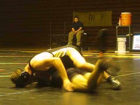 SA vs RH Wrestling Duel Meet 2010 - 174 Pounds: Aaron Lopez vs Chase Mirassou