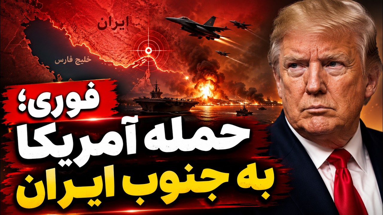 فوری؛ حمله آمریکا به جنوب ایران و هشدار تهران | جنگ ایران و آمریکا نزدیک شد؟