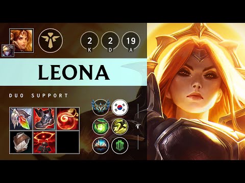 Leona Support vs Rell - KR Challenger Patch 25.21