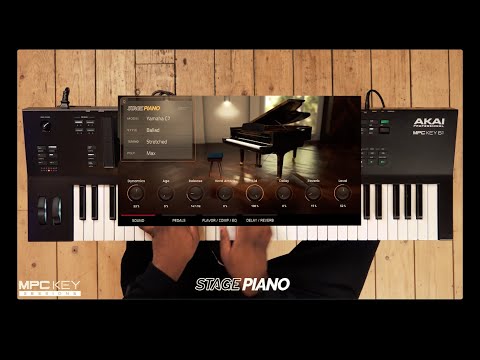 MPC Key 61 Stage Piano Plugin 1 | Sessions w/ Mike Patrick
