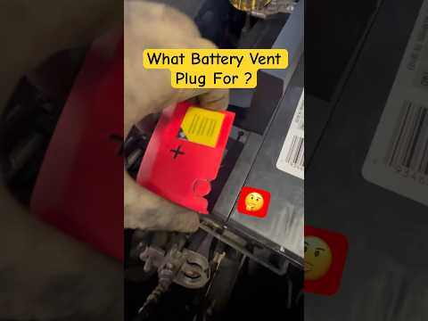 What Battery Vent Plug For ?