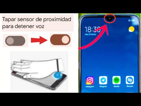 HOW TO ACTIVATE OR DEACTIVATE THE UPDATED PROXIMITY SENSOR