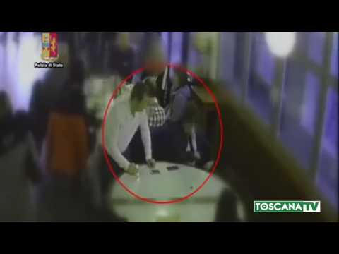 2017-03-10 FIRENZE - DERUBAVANO TURISTI, COPPIA INCASTRATA DA TELECAMERE