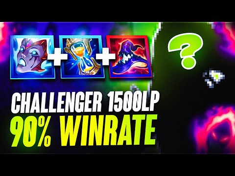 RANK 1 EUW avec ce champion ! CHALLENGER 1500LP & 90% de WINRATE ! (Ft Brad)