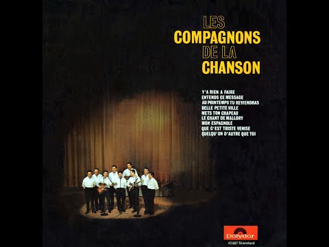 Le chant de Mallory Les Compagnons de la chanson - Paroles ci-dessous