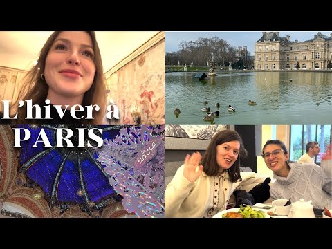Paris vlog in French : The embassy, my friends and the Christmas markets (French subs 🇫🇷)