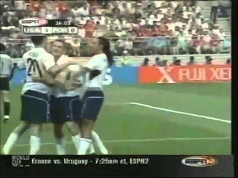 2002 USA vs Portugal - Brian McBride Goal 3