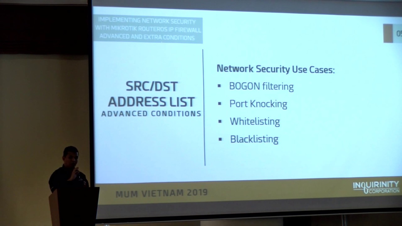 Implementing Network Security with MikroTik RouterOS IP Firewall Advanced and Extra Conditions