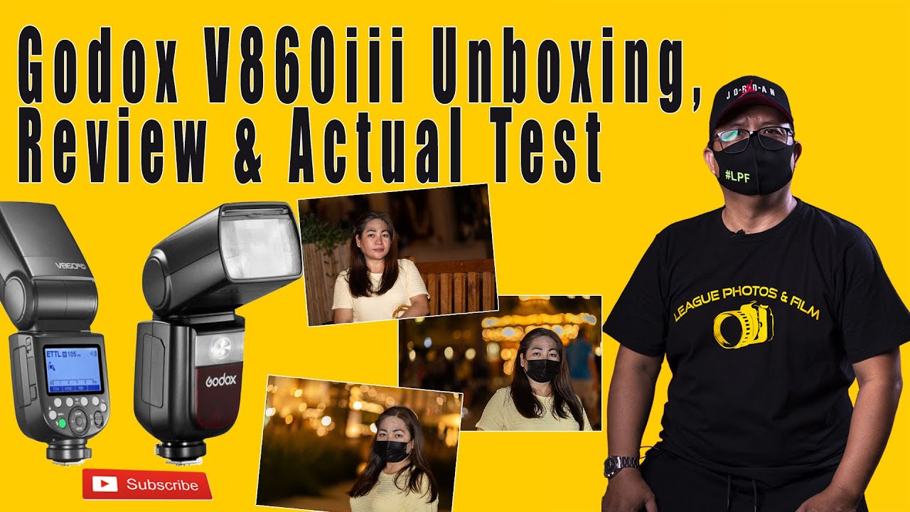 GODOX V860IIIS Unboxing and Review – Actual Test