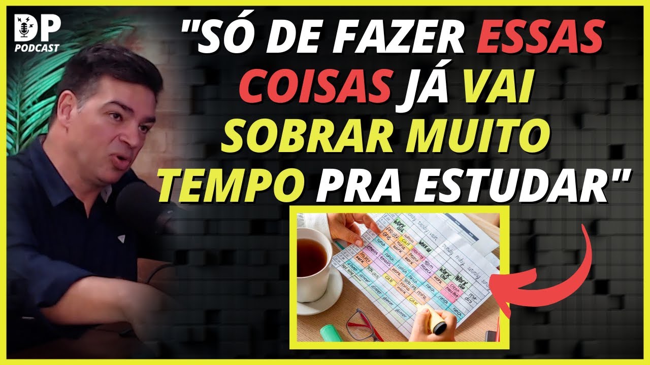 COMO TER MAIS TEMPO PRA ESTUDAR PARA CONCURSOS PÚBLICOS