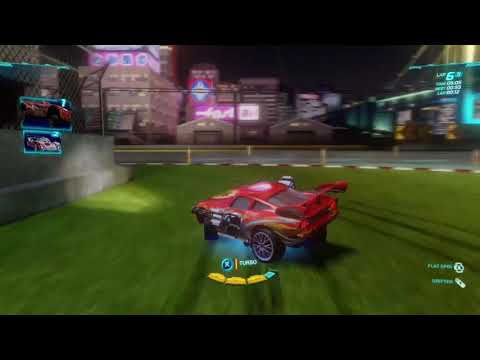 Cars 2 The Video Game | Dragon Lightning - Ginza Sprint | 9 laps