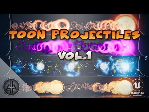 Toon Projectiles Vol. 1 - Unreal Engine