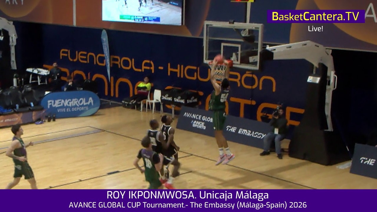 ROY IKPONMWOSA (´07). Unicaja Málaga. AVANCE GLOBAL CUP Tournament. The Embassy Málaga 2026