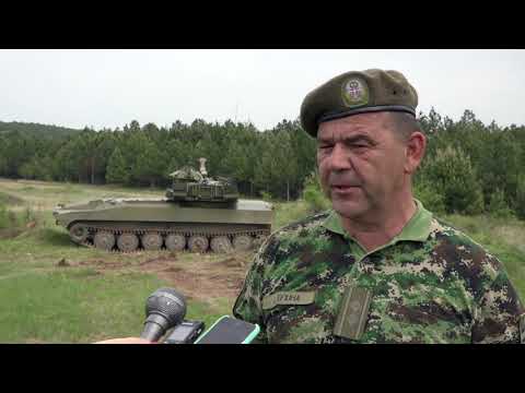 Gađanje iz modernizovane samohodne haubice 122 mm "Gvozdika" / Izjava potpukovnika Predraga Puhače