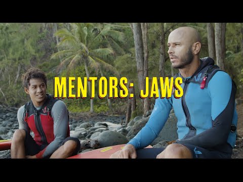 MENTORS : SHANE DORIAN & SETH MONIZ - SURFING BIG WAVES AT JAWS FOR THE FIRST TIME