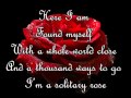 Jeanette Biedermann - Solitary rose (Lyrics) 