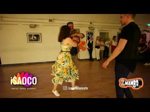 Anton Shcherbak and Elena Tikhonovich Happy Birthday Dancing in 100th 2mambo social, Sun.13.05.2018