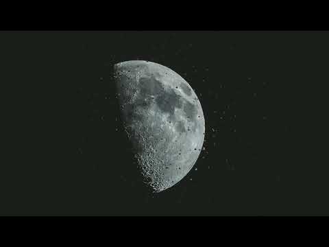 Sleep Protection: Moon frequency + rain :) [Lunar Healing | Sleep Binaural Waves]