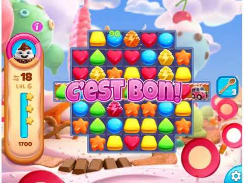 Cookie Jam Blast Level 6 - No Boosters