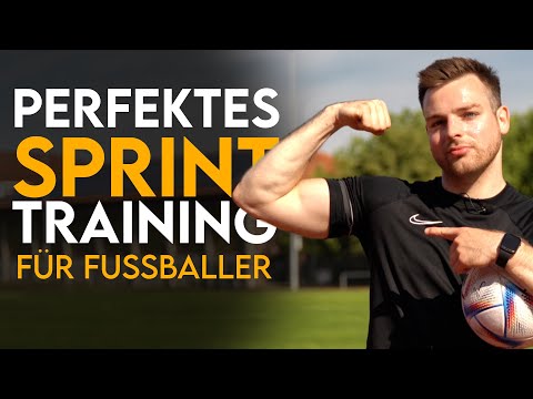 Das PERFEKTE Sprinttraining für Fußballer vor dem Mannschaftstraining