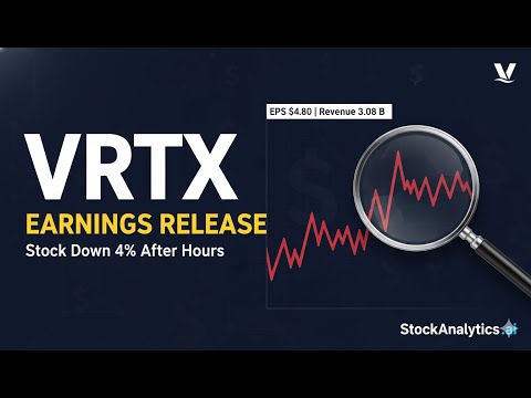 🚨 $VRTX EARNINGS REVEALED! Vertex Pharma Q3 2025 Earnings Surprises & Stock Reaction EXPLAINED