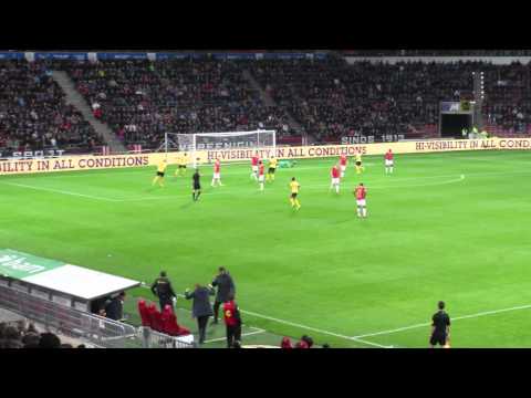 PSV - Roda JC 1-3 Beker 30-10-2013. Doelpunt Mark-Jan Fledderus 0-1...