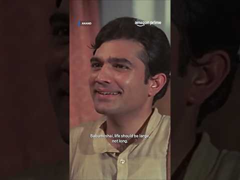 Anand 's message for his Babumoshai ✨💙 | Rajesh Khanna, Amitabh Bachchan #primevideoindia #movie