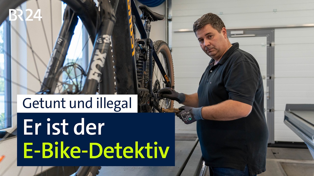 Getunte E-Bikes: Polizei und Gutachter auf der Jagd nach Verkehrssündern | BR24 vor Ort