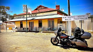 Ep3 - AUSTRALIAN BORDER PATROL on a HARLEY DAVIDSON - MOTORCYCLE TOURING AT ITS BEST