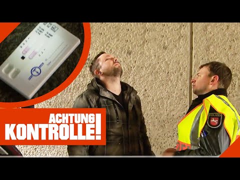 Driver has red eyes! Has he been smoking weed? | Attention: Control | Kabel Eins