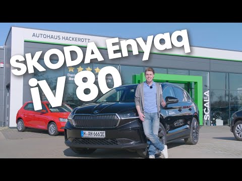 Skoda ENYAQ iV 80 - das Reichweitenwunder auf einer virtuellen Probefahrt bei HACKEROTT