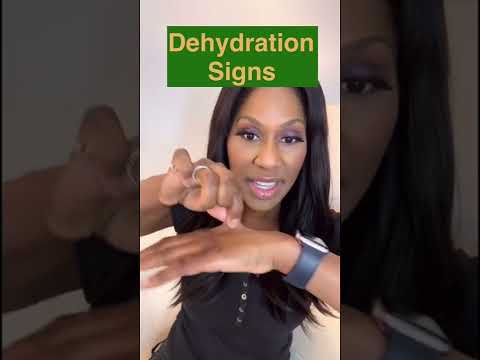 How to Tell If You’re Dehydrated. Part I 🔥#shorts🔥